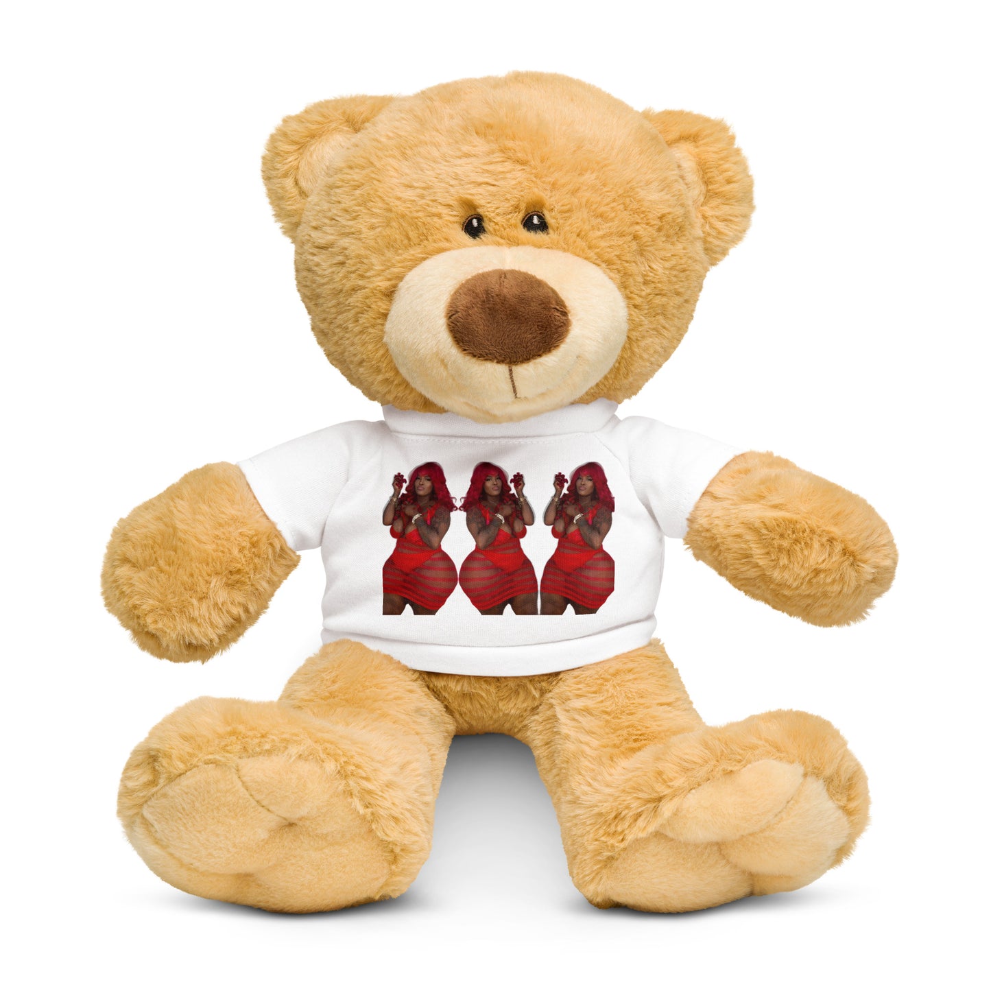 Teddy bear with a t-shirt Dolledlife