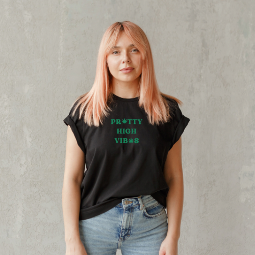 Pretty High Vibes Unisex Tee Dolledlife