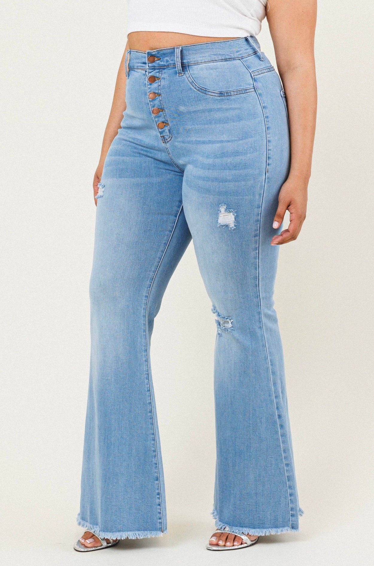 Brittany Flare Jeans Dolledlife