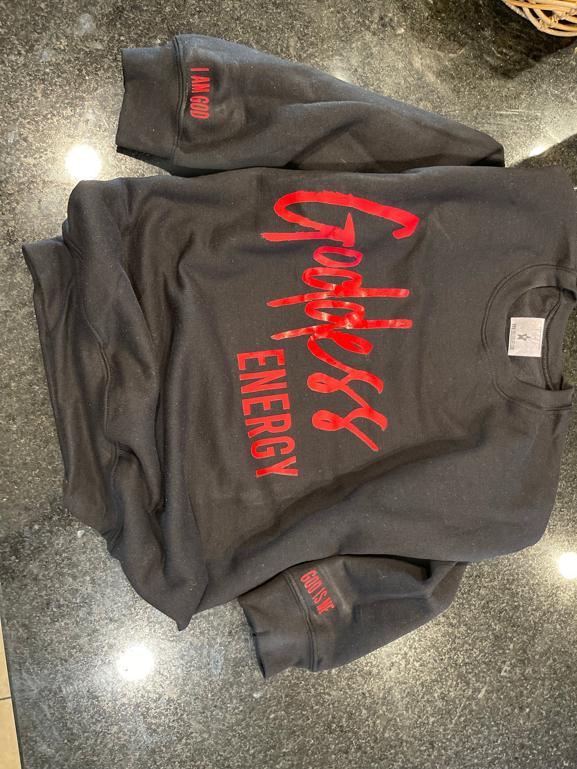 Goddess Energy Crewneck Sweatshit Dolledlife